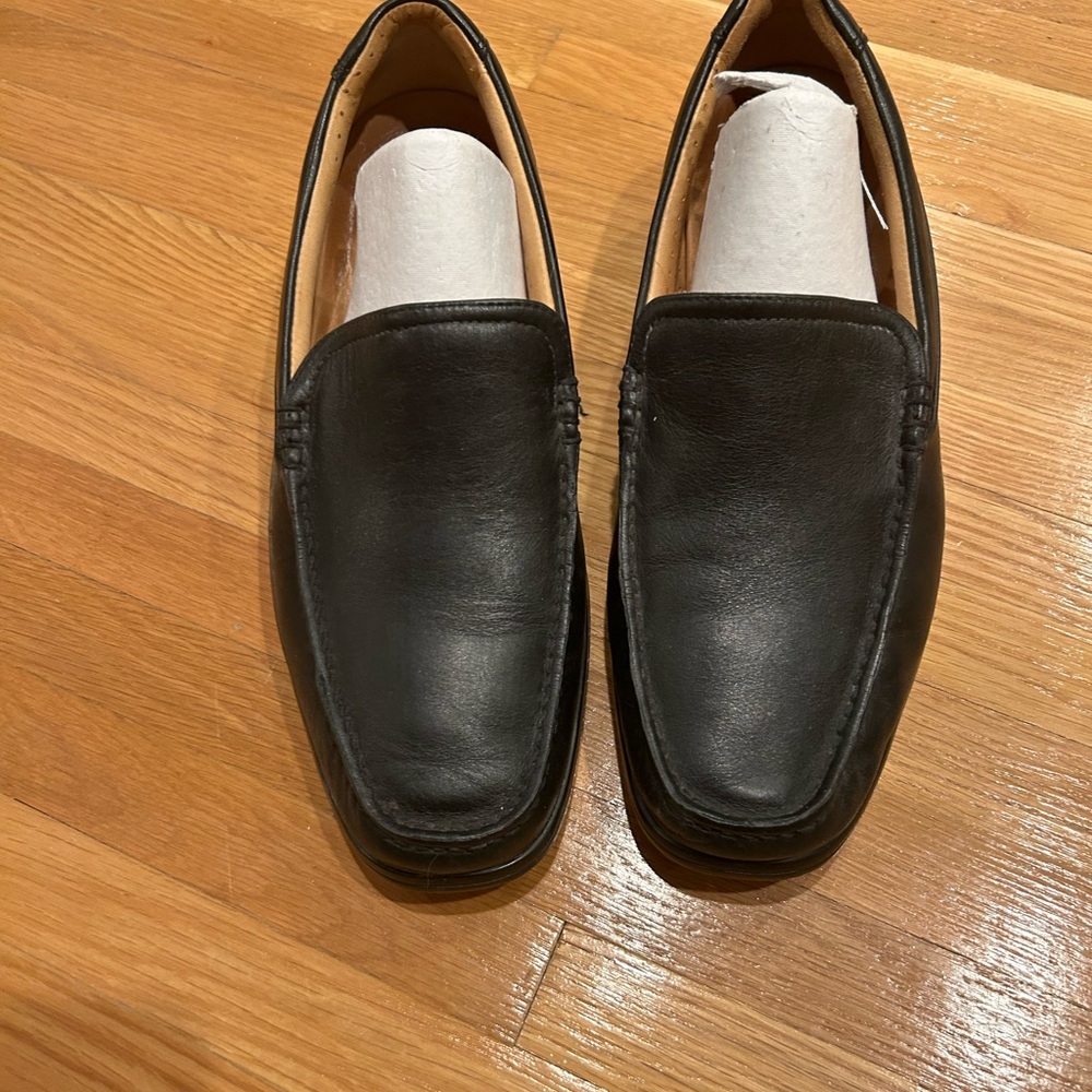 Sperry Men's Black Leather Loafers